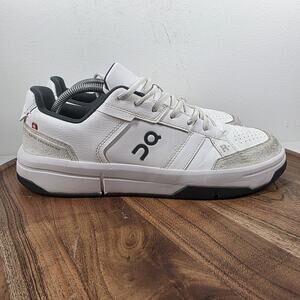 On Cloud On The Roger Clubhouse Mens White And Green Size 10 Athletic Shoes